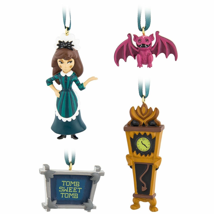 Christmas Ornaments * | Disney Christmas Ornament Set The Haunted Mansion Mini Cheaper