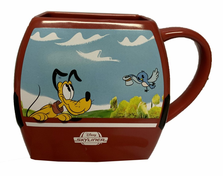 Mugs * | Disney Coffee Mug Disney Skyliner Mickey Mouse And Friends Classical