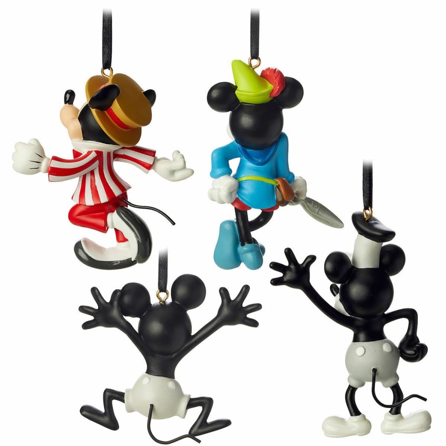 Christmas Ornaments * | Disney Ornament Set Mickey Mouse Through The Years Set 1 Discounts