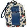 Apparel * | Disney Loungefly Wristlet Bag Stitch Tropical Mini Bargain Sale