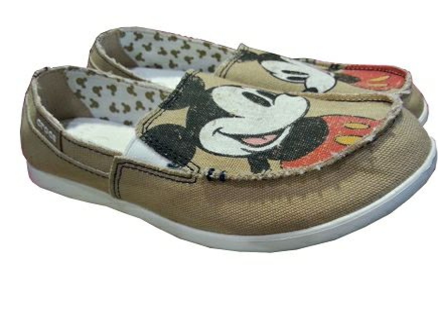 Apparel * | Disney Canvas Shoes Crocs Mickey Mouse Walt Disney World Online Sales