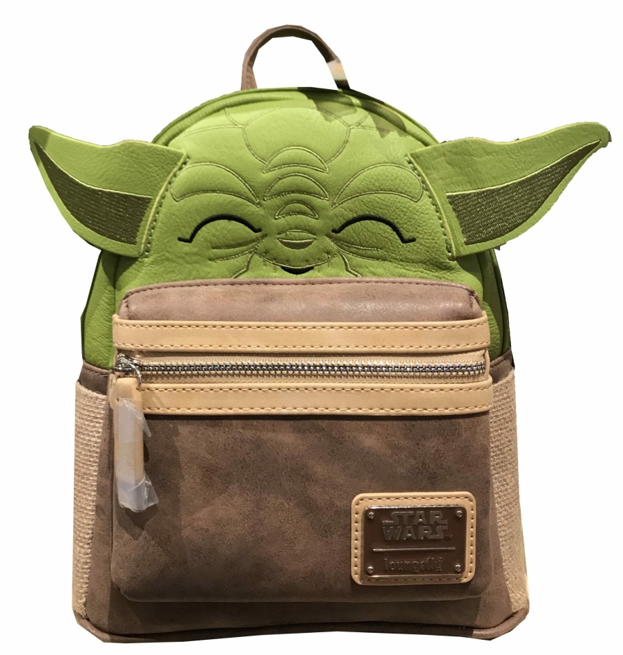 Apparel * | Disney Loungefly Backpack Yoda Star Wars Best Price