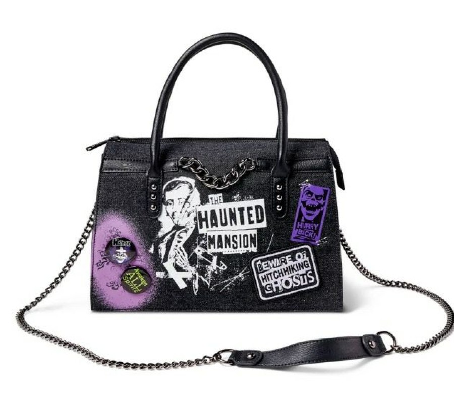 Apparel * | Disney Loungefly Crossbody Bag The Haunted Mansion Top Sellers